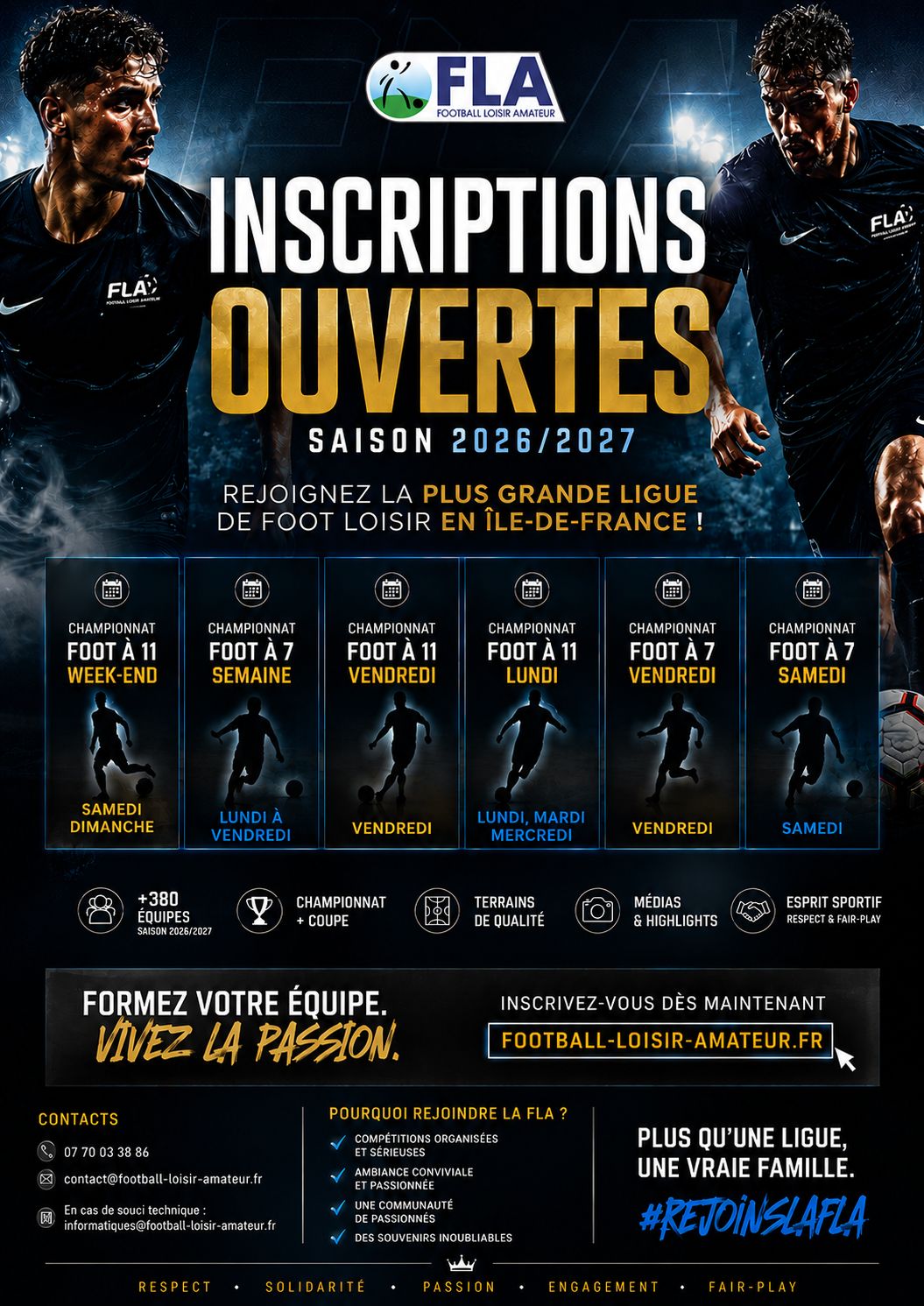 Campagne d'inscription lancée
