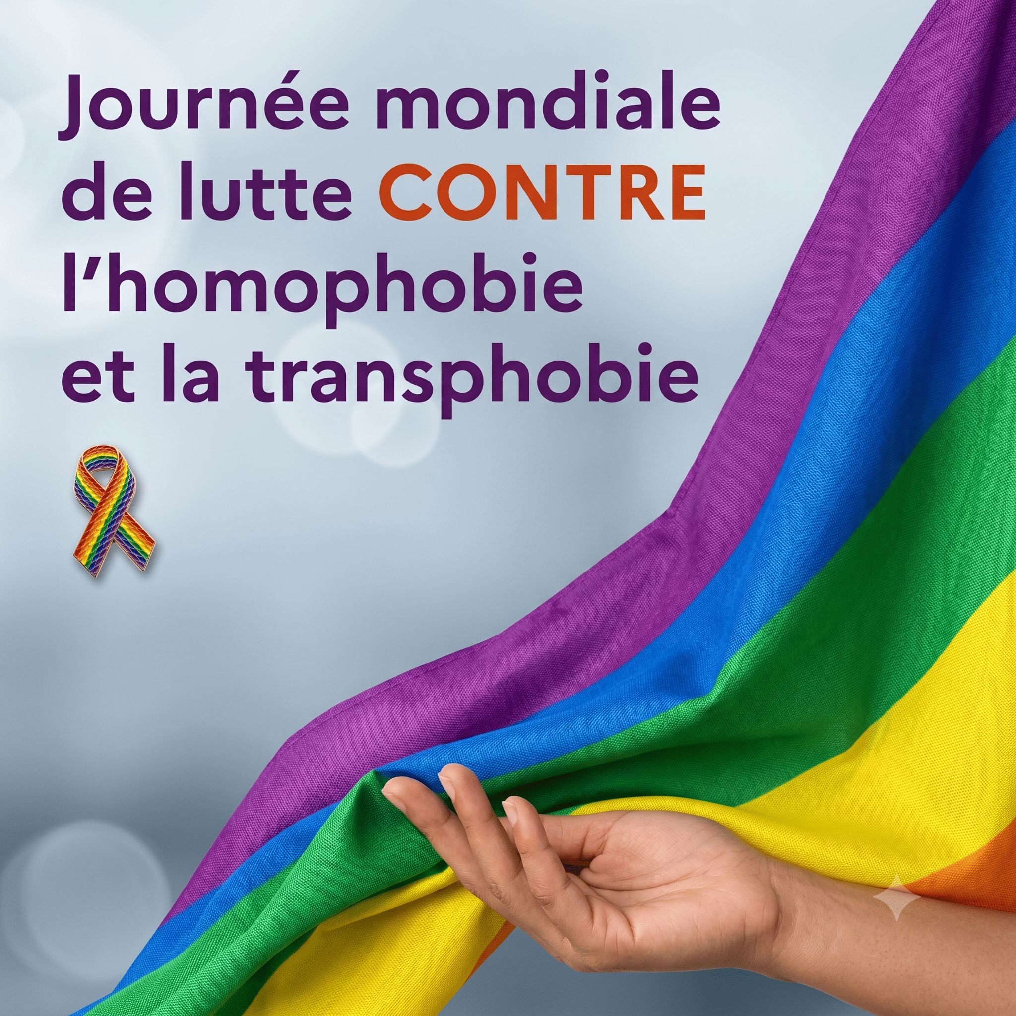 Journée Mondiale contre l’homophobie, la transphobie et la biphobie