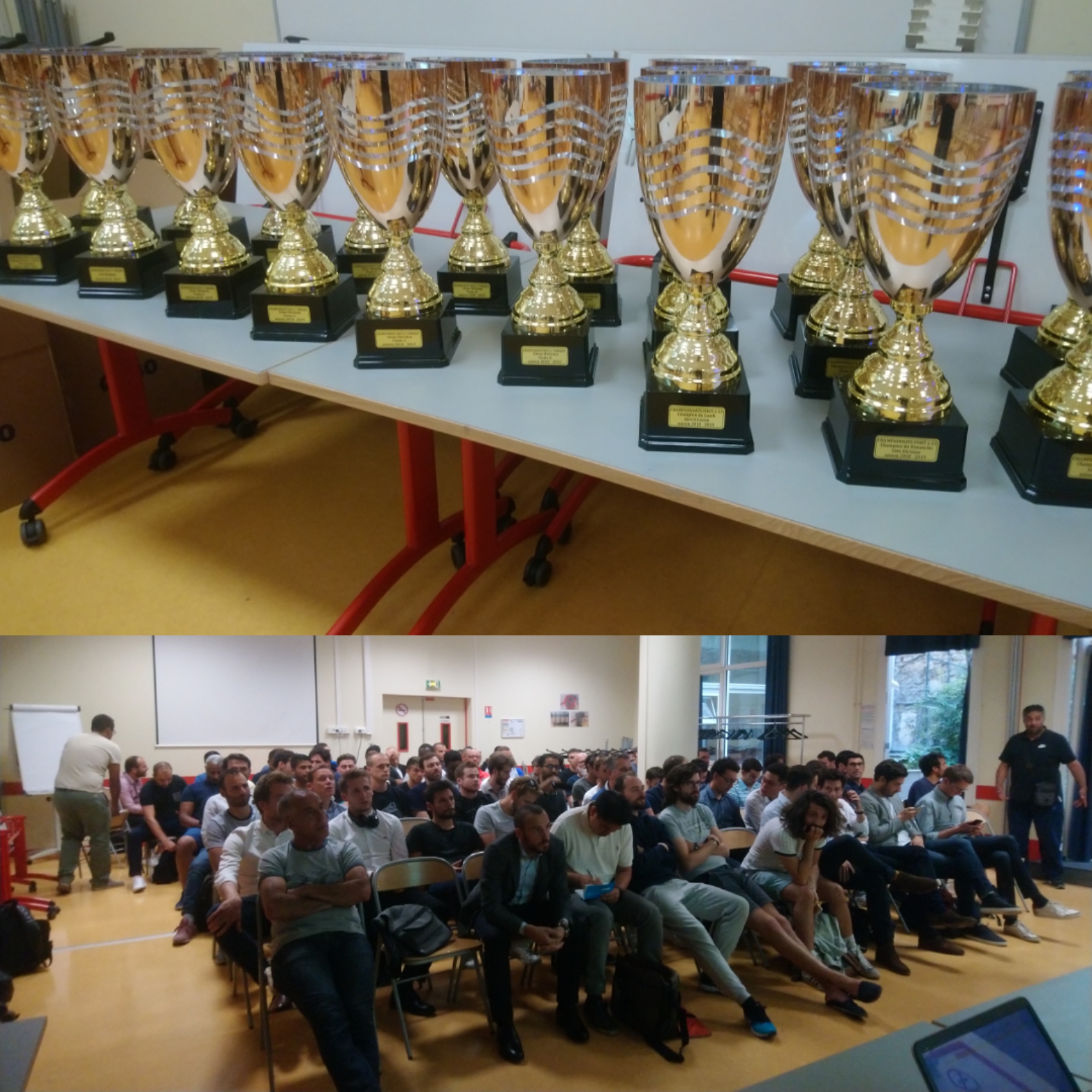 Réunion de fin d'année avec remise des trophées FLA