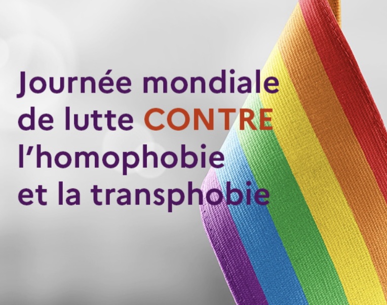 Journée Mondiale contre l’homophobie, la transphobie et la biphobie
